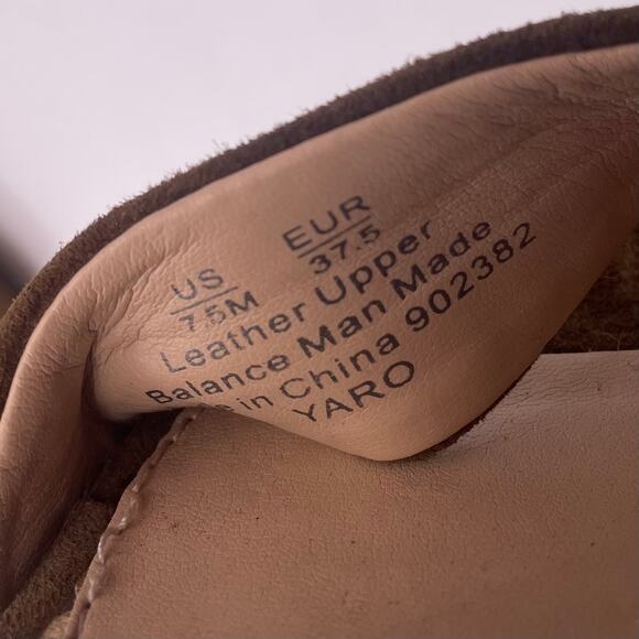 Sam Edelman Yaro Block Heels Green Suede Dress Evening Womens 7.5 - Picture 7 of 8